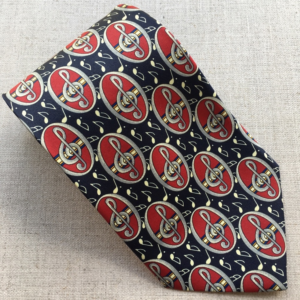 Rene Chagal Multicolour Silk Tie